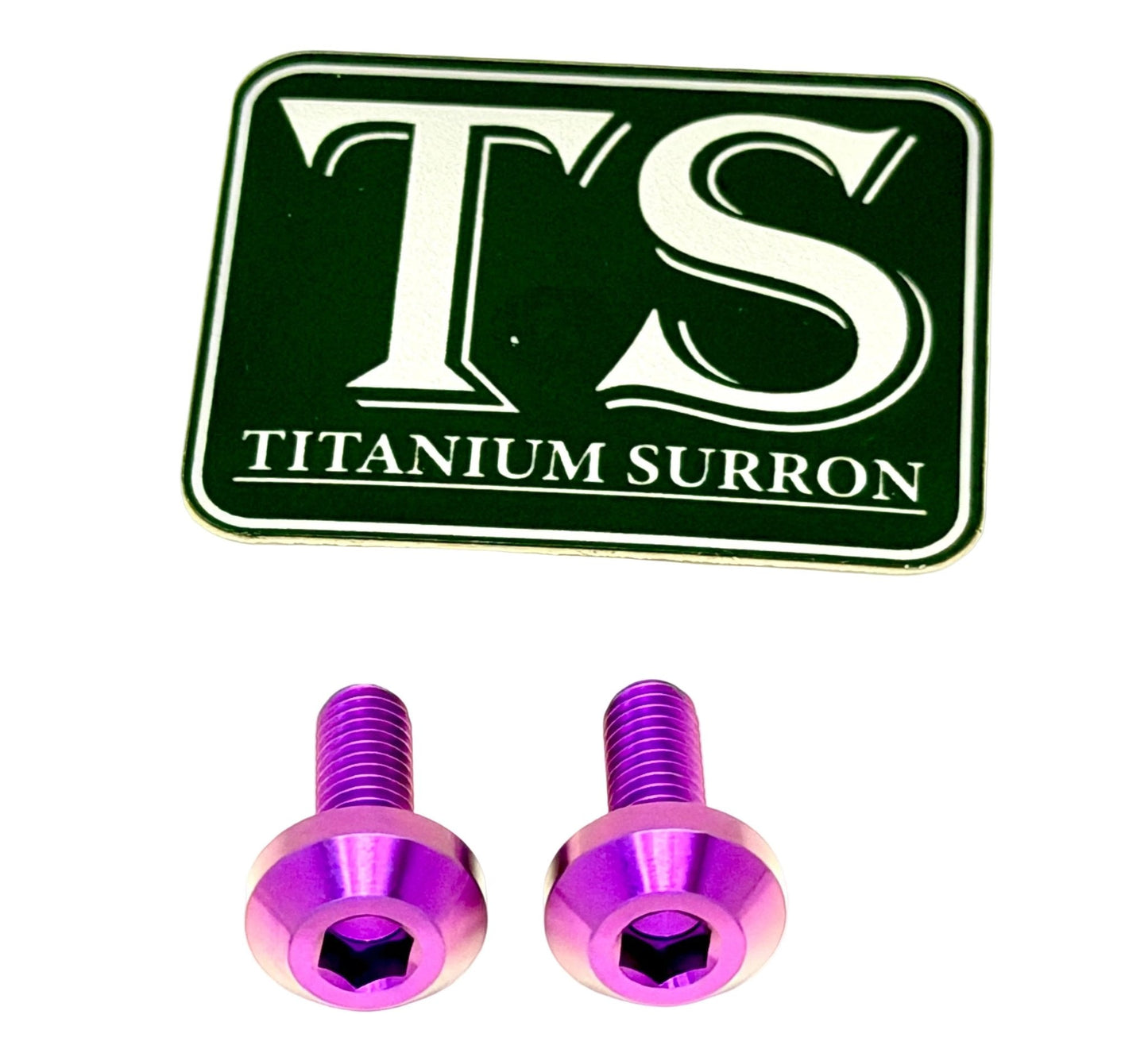 Titanium Surron Ultra Bee Brake Hand Guard Bolts