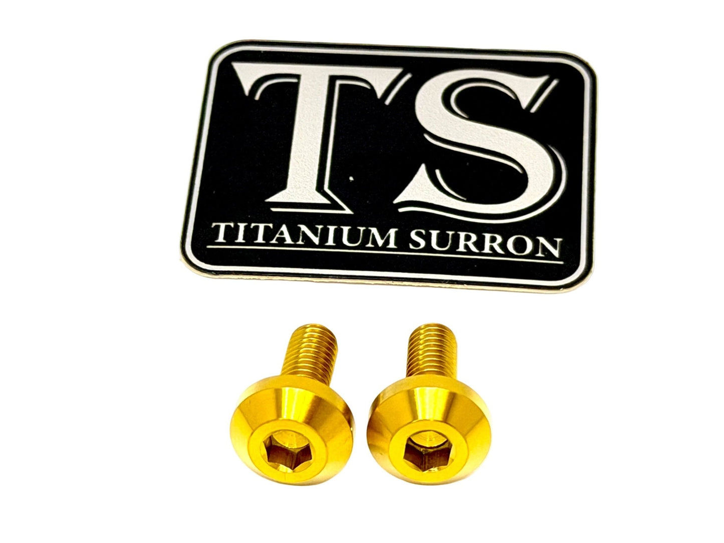 Titanium Surron Ultra Bee Brake Hand Guard Bolts