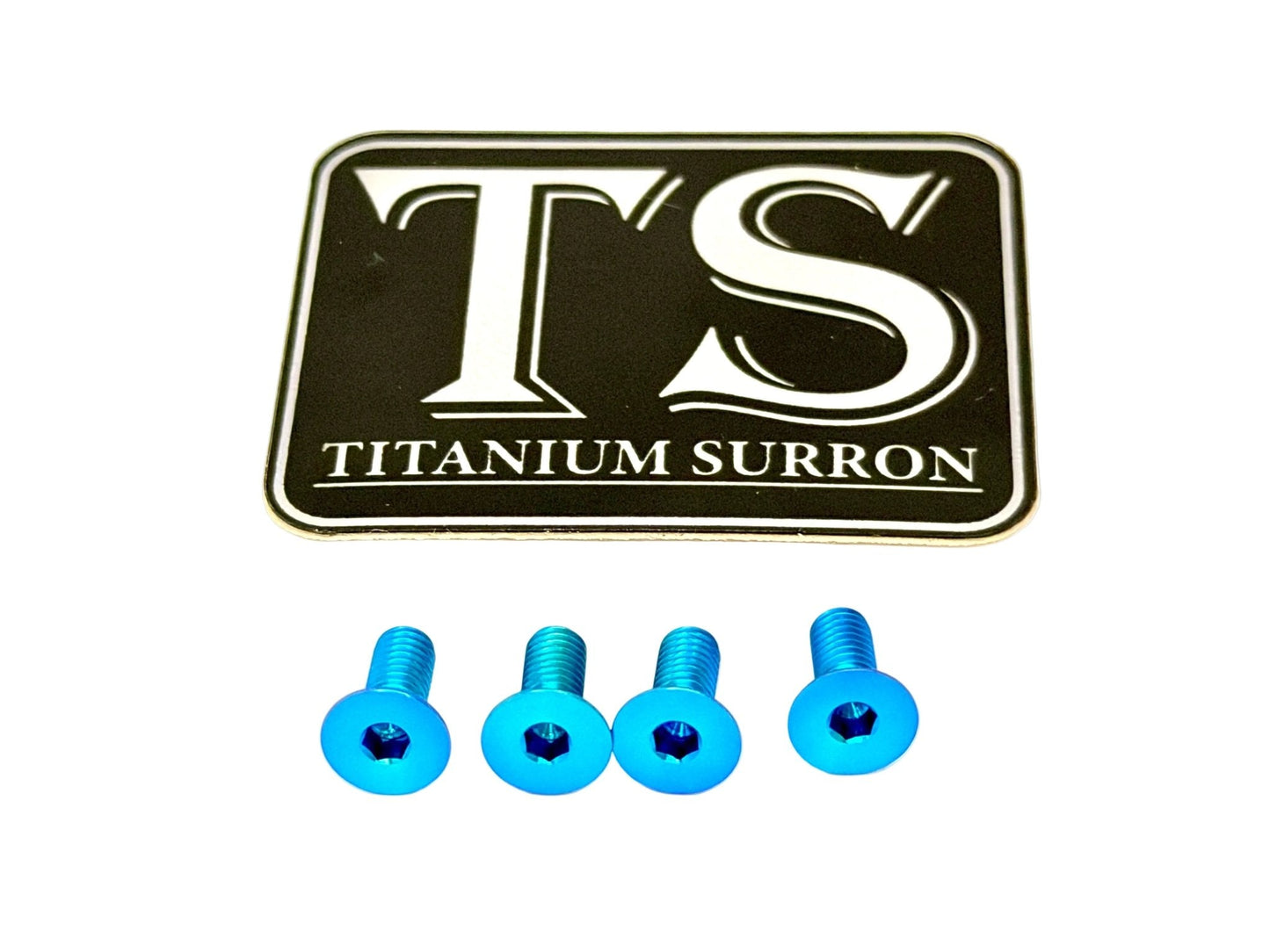 Titanium Surron Ultra Bee Brake Reservoir Cap Bolts