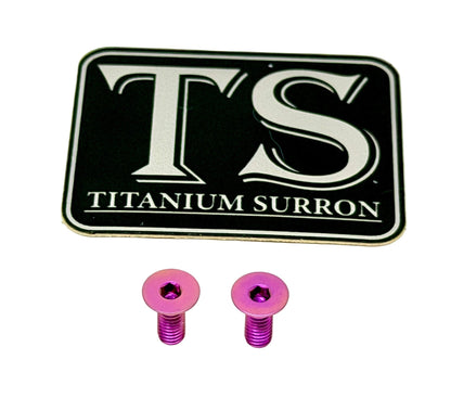 Titanium Surron Ultra Bee Brake Reservoir Cap Bolts