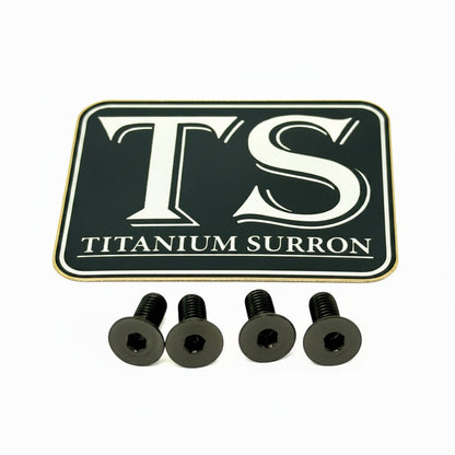 Titanium Surron Ultra Bee Brake Reservoir Cap Bolts