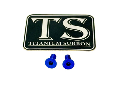 Titanium Surron Ultra Bee Brake Reservoir Cap Bolts