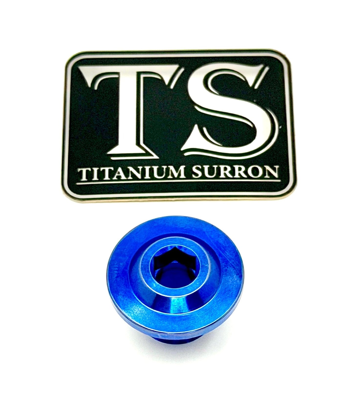 Titanium Surron Ultra Bee OEM KKE Fork Axle End-Bolt