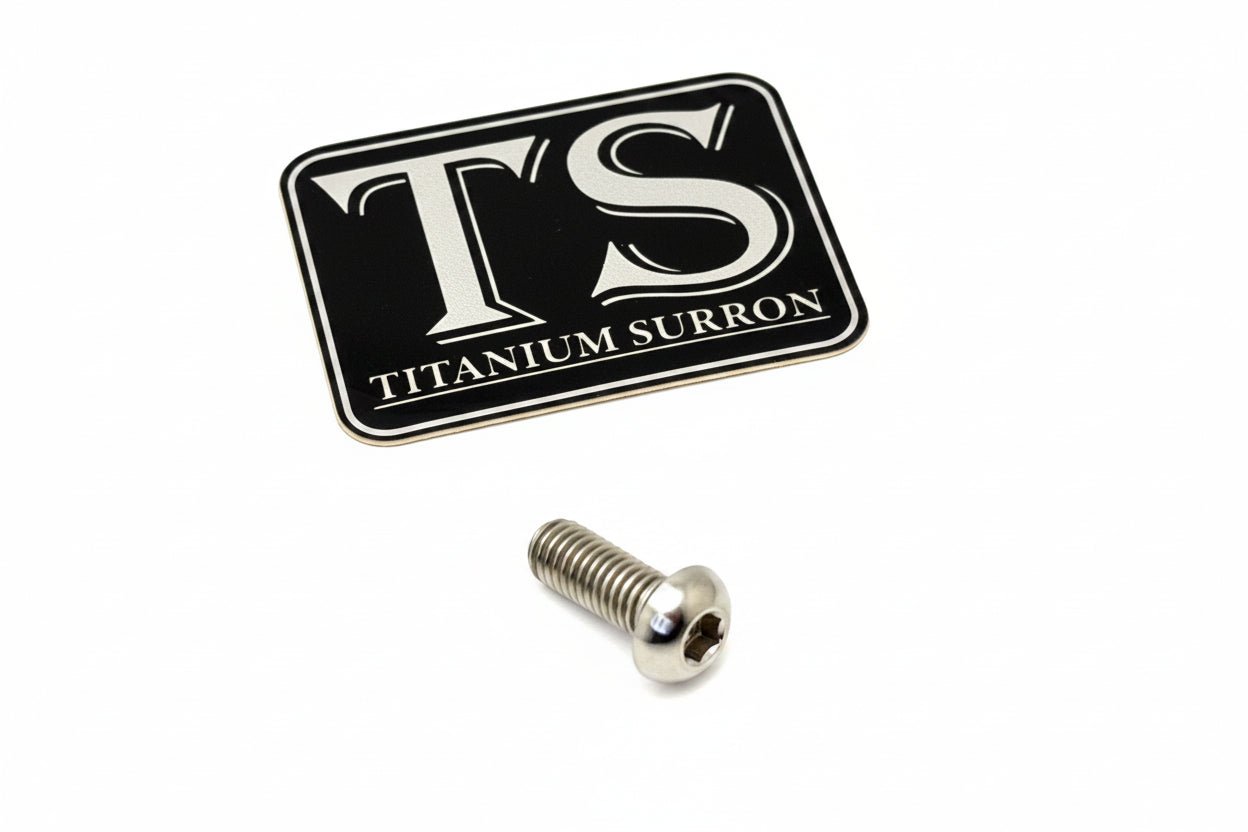 Titanium Surron Ultra Bee Wheel Speed Sensor Bolt