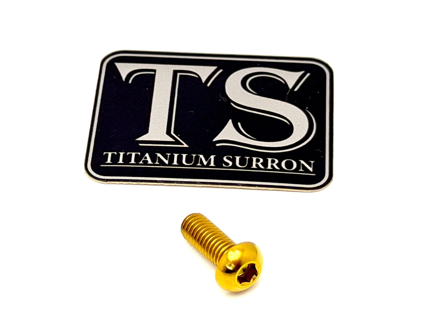 Titanium Surron Ultra Bee Wheel Speed Sensor Bolt