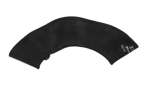 BikeMaster inner tire tube for 3.5/4.0-8 motorcycle or bike wheels, shown in the image.