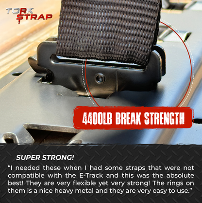 4400LB E-Track Clip - Howling Moto