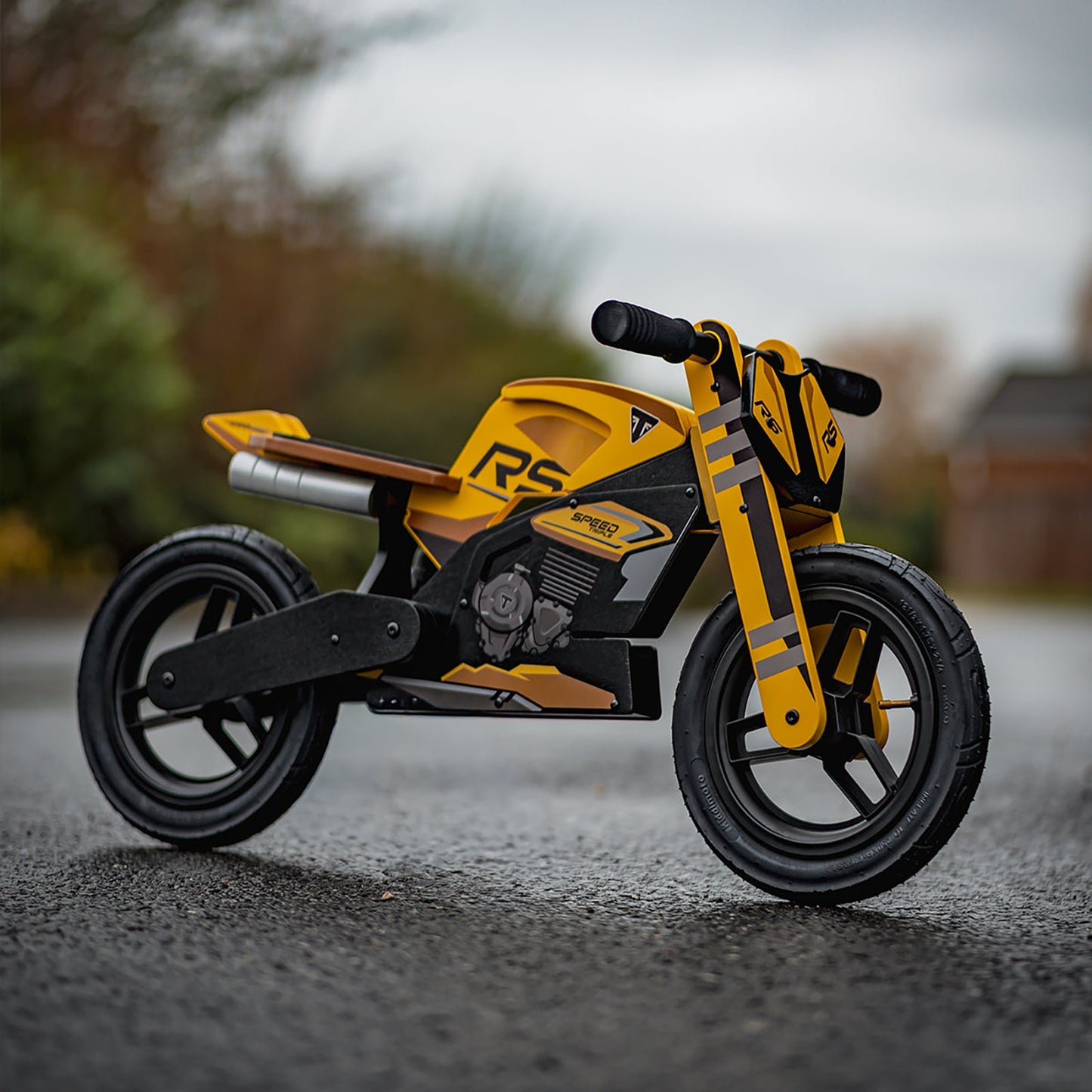 Kiddimoto Triumph Speed Triple 1200 RS Balance Bike – Licensed Kids Balance Bike