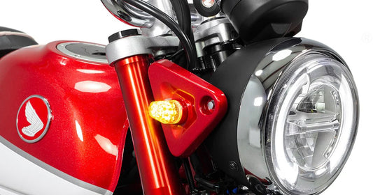 TST Front Flush Mount Turn Signals Honda Monkey (2019+) - Howling Moto