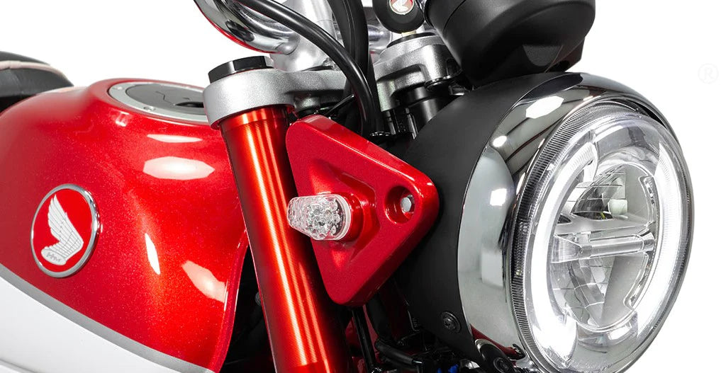 TST Front Flush Mount Turn Signals Honda Monkey (2019+) - Howling Moto