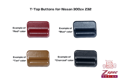 ZSPEC T-Top Release Button w/Lock-Band for Nissan Z32 300zx - Howling Moto