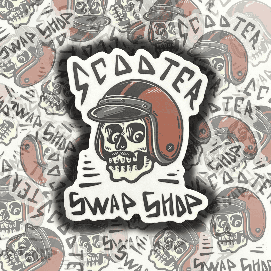Undead Rider Sticker - Howling Moto