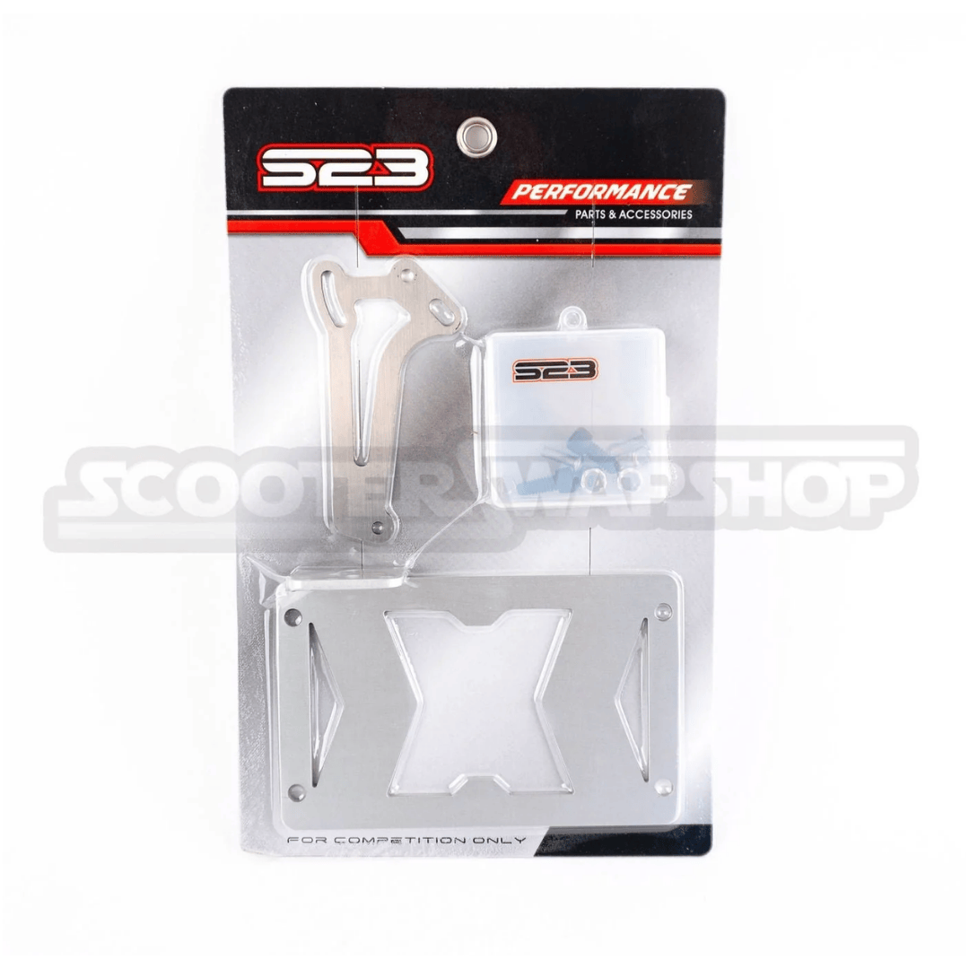 Universal S23 License Plate Brackets - Howling Moto