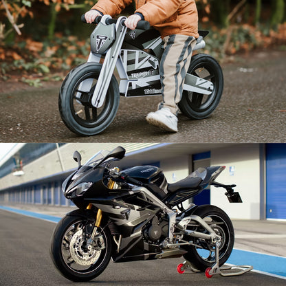 Kiddimoto Triumph Daytona 765 Balance Bike – Licensed Kids Balance Bike