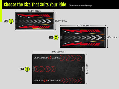 Custom Design MPM Motorcycle Mat – Special Design for You and Your Motorcycle! - Howling Moto