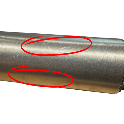 Yasuni Replacement Silencer Silver - OPEN BOX - Howling Moto