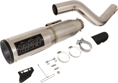 VANCE & HINES, Vance & Hines Adventure Hi-Output 450 Slip-On Muffler for Revolution Max 1250 - Stainless Steel Part 16533
