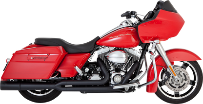 VANCE & HINES Pro Pipe exhaust system with PCX™ technology in black, designed for motorcycle performance and style.