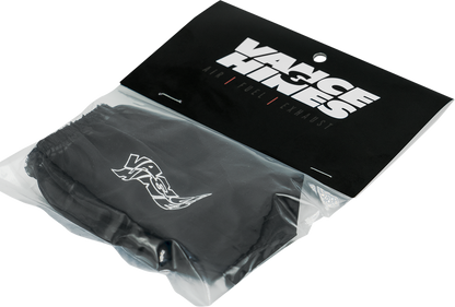 VANCE & HINES VO2 Rain Sock for Falcon and 90° Air Intake, part #22930, showing the black protective cover and branding details.