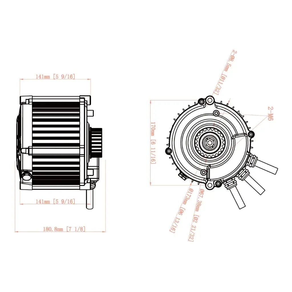 Ventus VTB Ryuga 81kW Motor