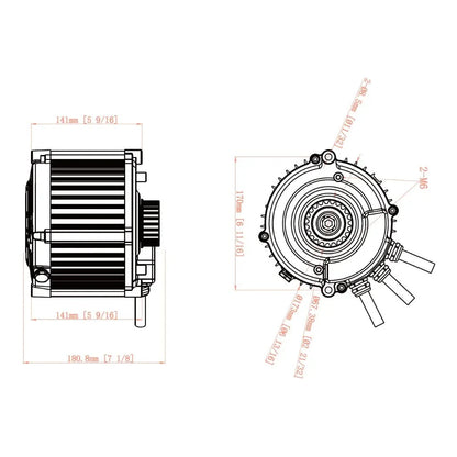 Ventus VTB Ryuga 81kW Motor