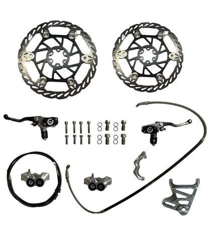 Volar Sport - Front and Rear Brake Kit (SurRon Light Bee, E-Ride Pro S / SS, 79 Bike, Segway X260 /160, Rawrr Mantis) - Howling Moto