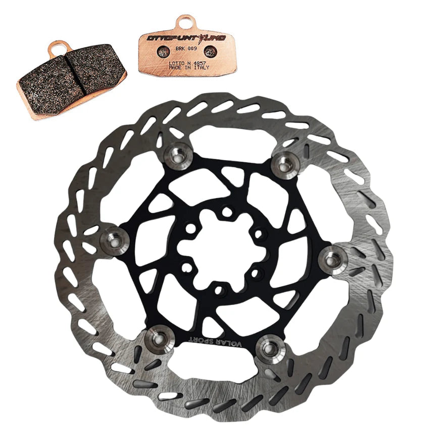 Volar Sport - Front and Rear Brake Kit (SurRon Light Bee, E-Ride Pro S / SS, 79 Bike, Segway X260 /160, Rawrr Mantis) - Howling Moto