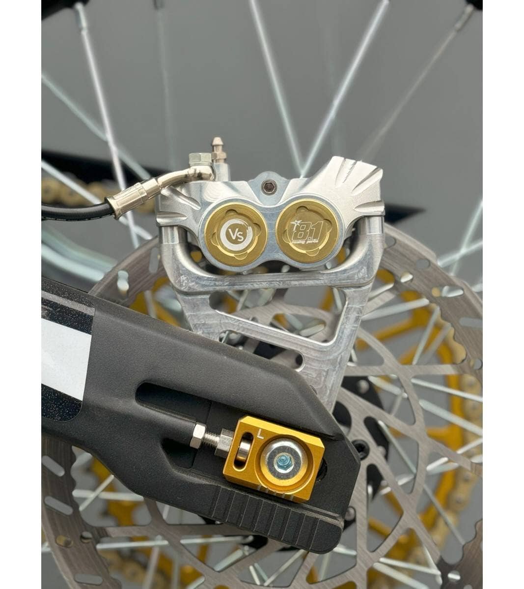 Volar Sport - Front and Rear Brake Kit (SurRon Light Bee, E-Ride Pro S / SS, 79 Bike, Segway X260 /160, Rawrr Mantis) - Howling Moto