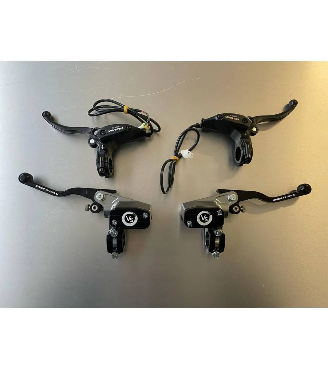 Volar Sport - Front and Rear Brake Kit (SurRon Light Bee, E-Ride Pro S / SS, 79 Bike, Segway X260 /160, Rawrr Mantis) - Howling Moto