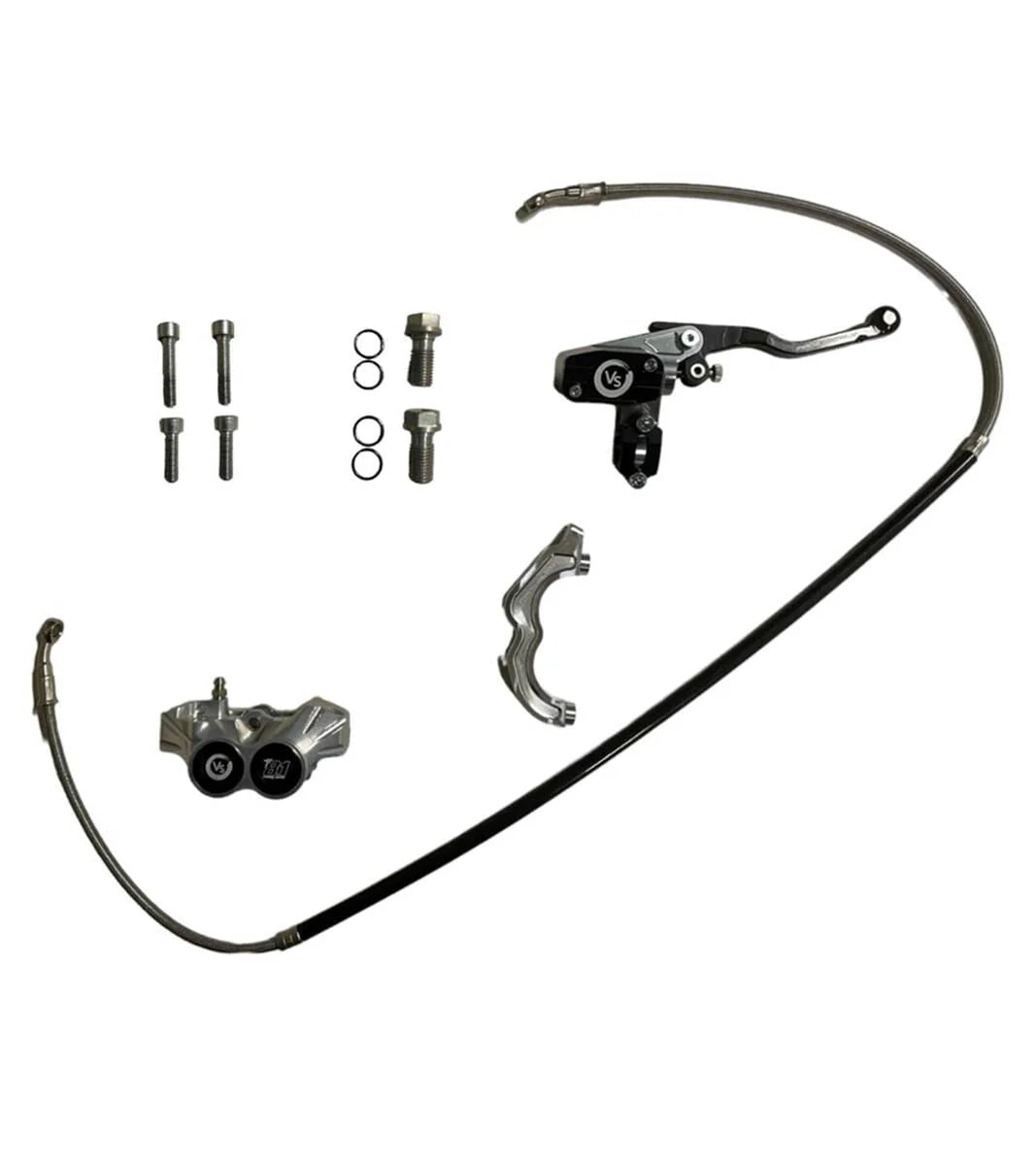 Volar Sport - Front and Rear Brake Kit (SurRon Light Bee, E-Ride Pro S / SS, 79 Bike, Segway X260 /160, Rawrr Mantis)