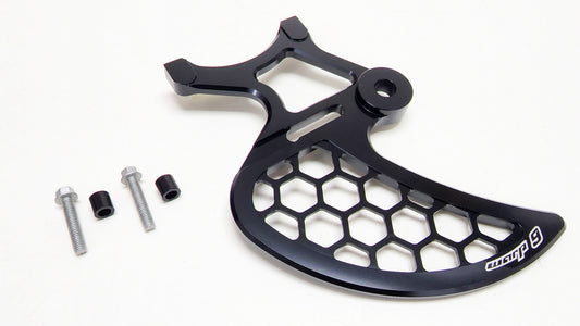 Warp 9 Talaria Disk Guard Black - Howling Moto