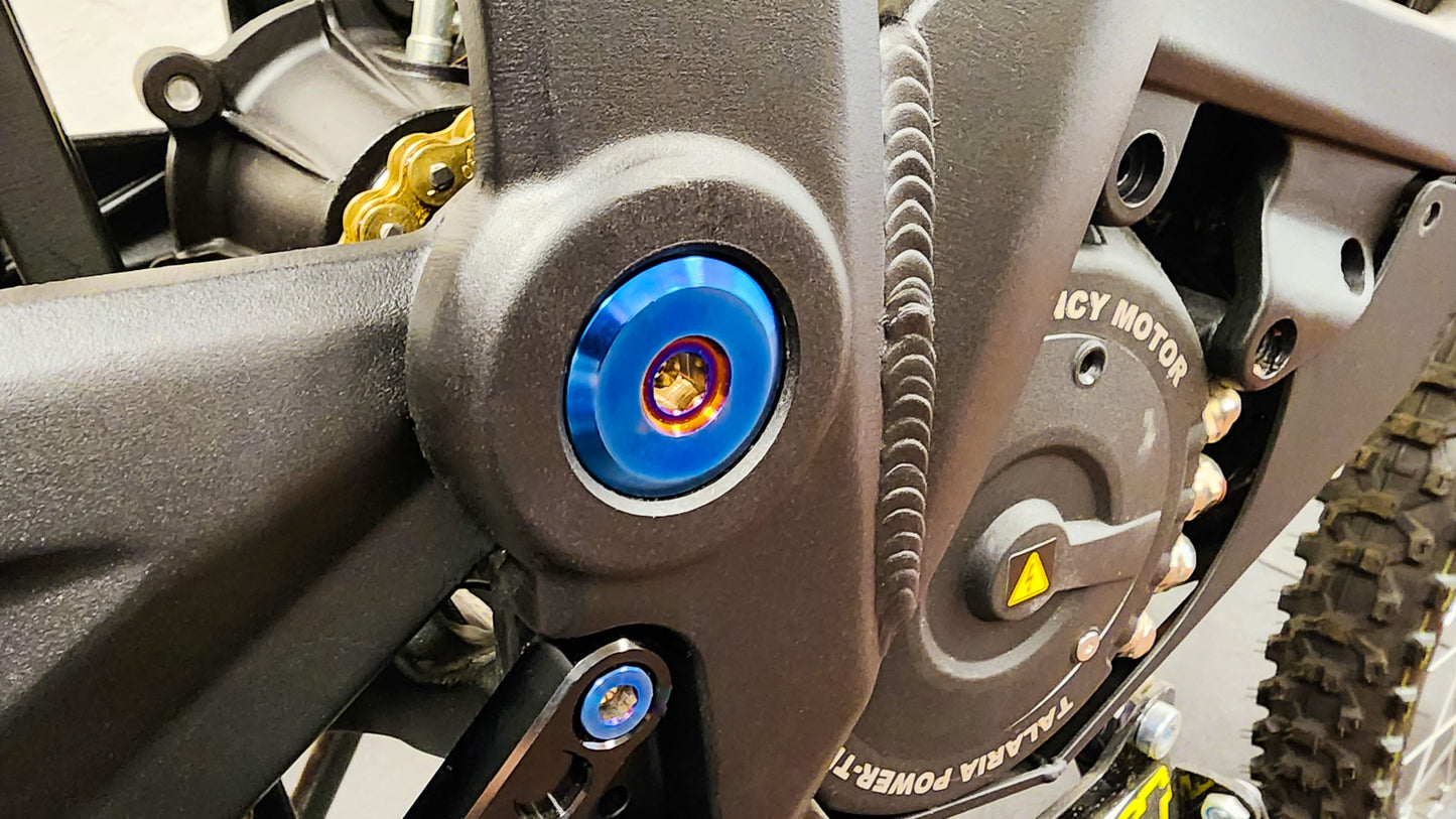 Warp 9 Talaria Sting Titanium Swing Arm Bolts - Howling Moto