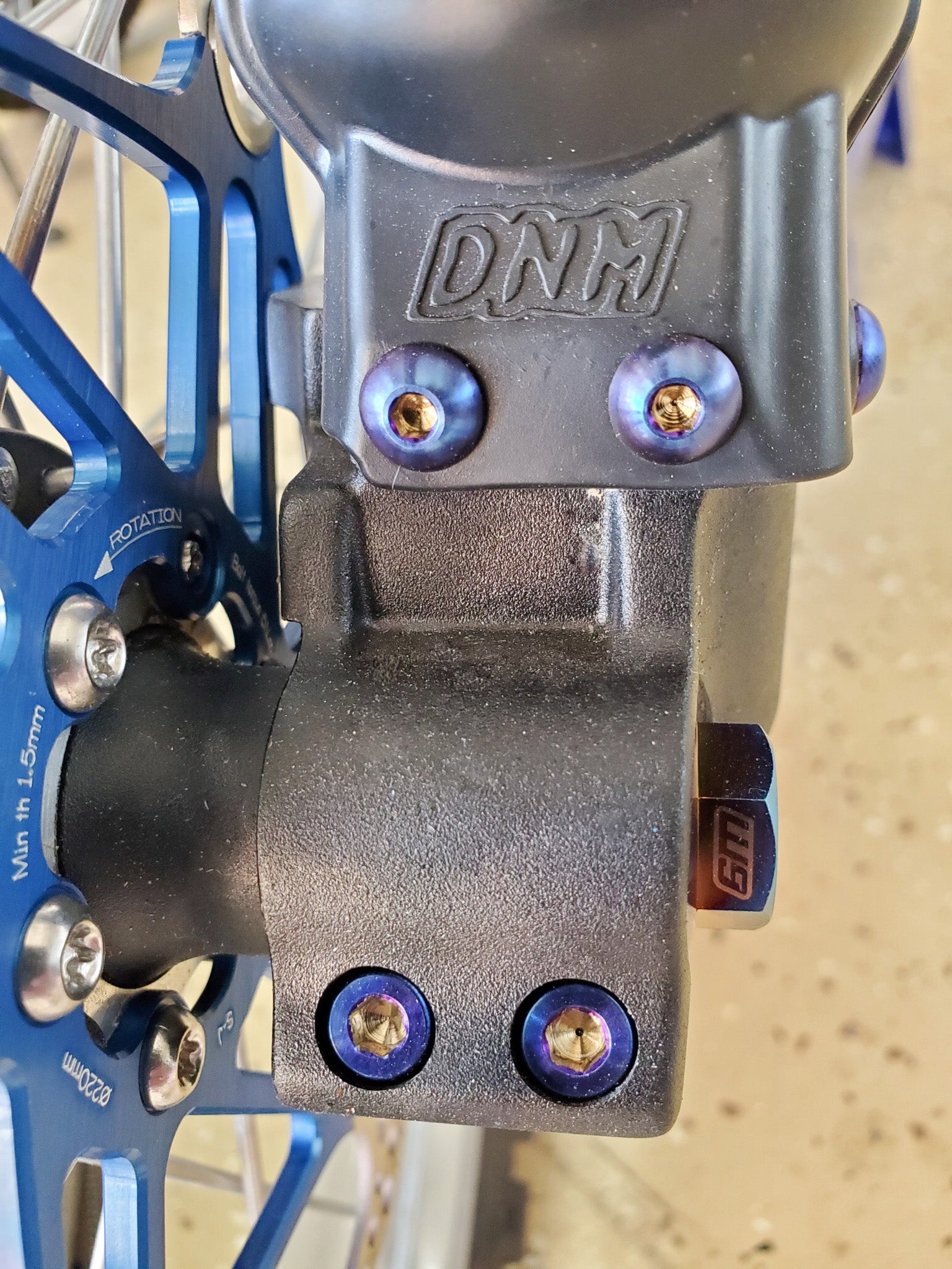 Warp 9 Titanium Fork Bolts - Howling Moto