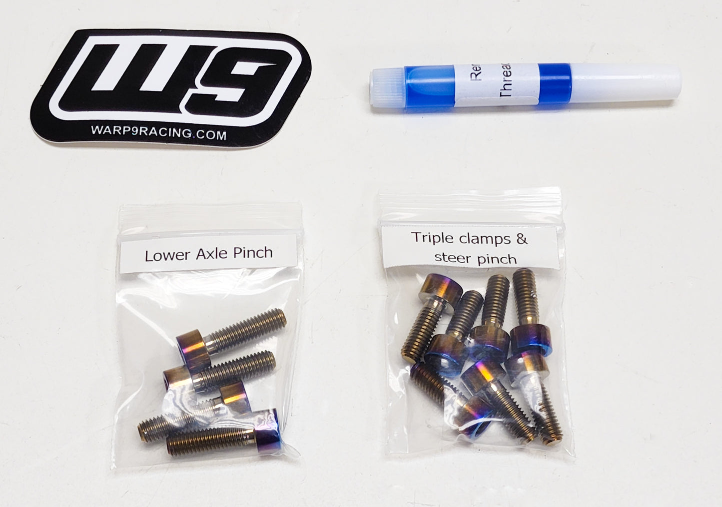 Warp 9 Titanium Fork Bolts - Howling Moto