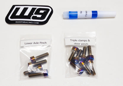 Warp 9 Titanium Fork Bolts - Howling Moto
