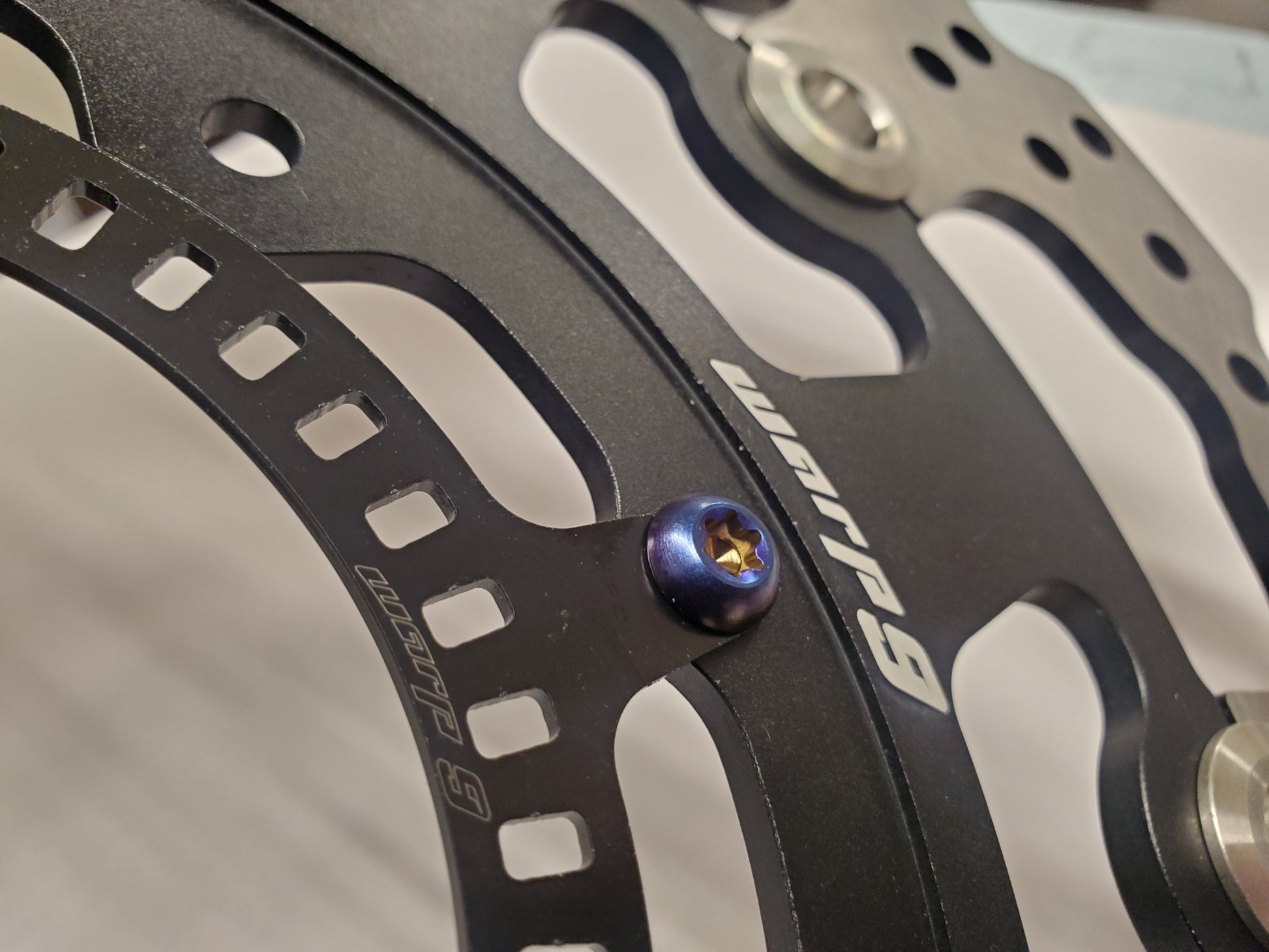 Warp 9 Titanium Rotor Bolt Kit - Howling Moto