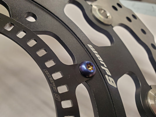 Warp 9 Titanium Rotor Bolt Kit - Howling Moto