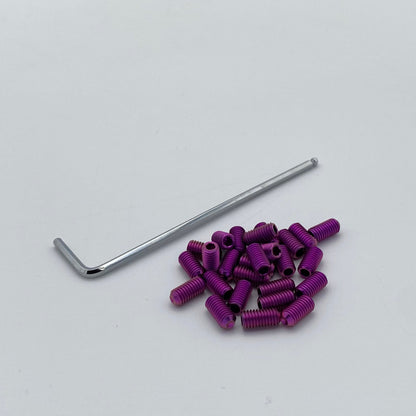 Titanium Elite Foot Peg Screws (Collective) - Howling Moto