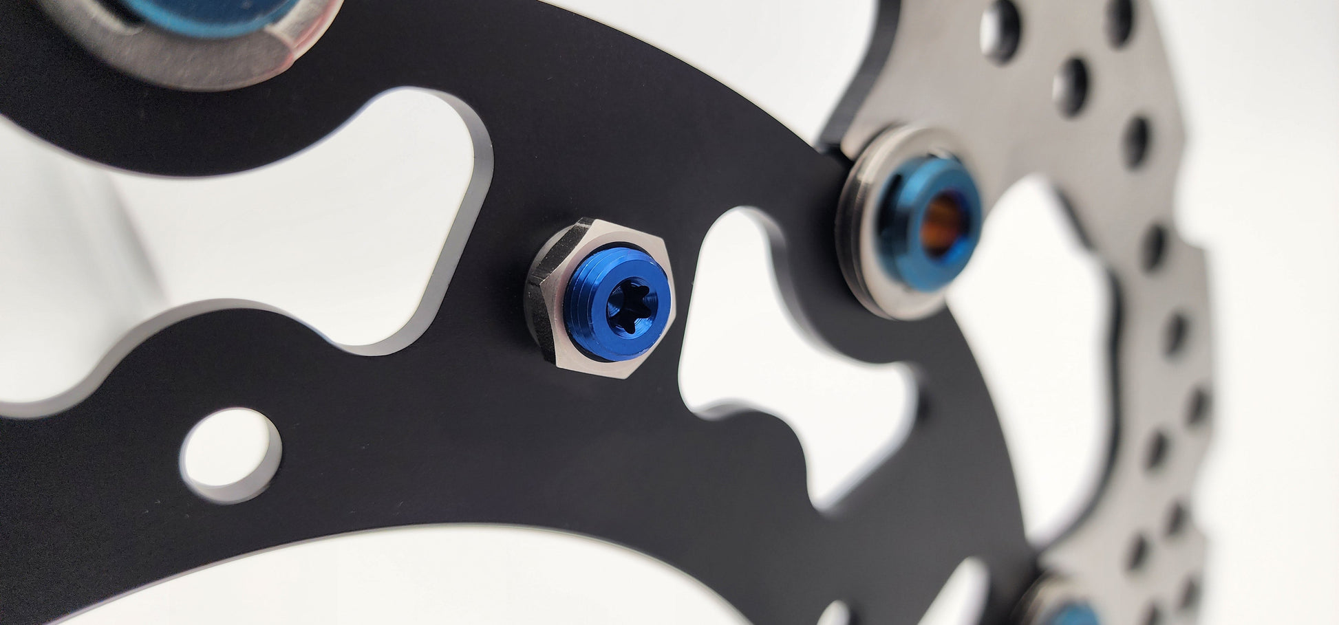 Orange KTM Rotor Speedo Magnet V3 by Warp9Racing, used for KTM motorcycle speedometers, with a sleek and durable design