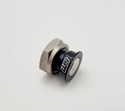 Warp9Racing KTM Rotor Speedo Magnet V3 for speedometer, orange magnetic component for KTM motorcycles.