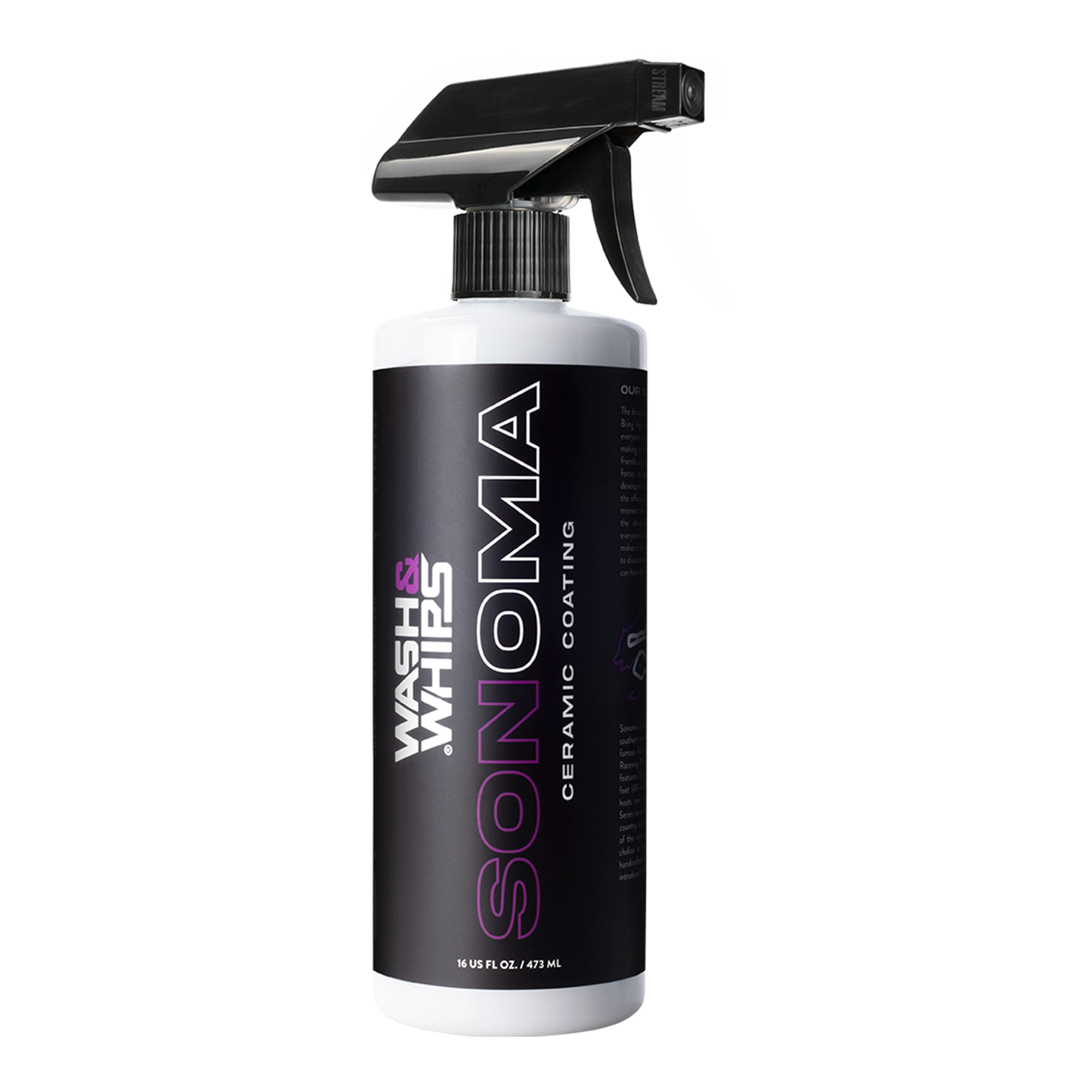 WASH&WHIPS Sonoma Ceramic Finishing Coating Spray - 9H - Howling Moto