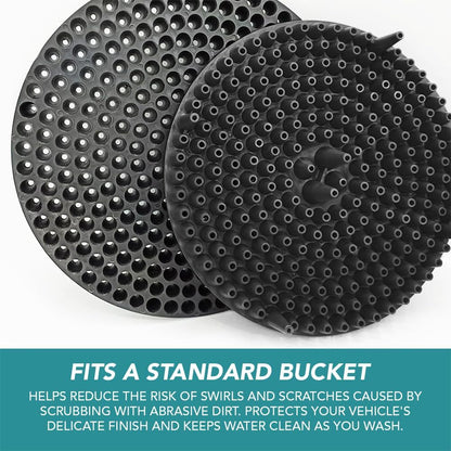 WASH&WHIPS Pit Stop Particle Interceptor - Fits 5 / 3.5 G Buckets - Howling Moto