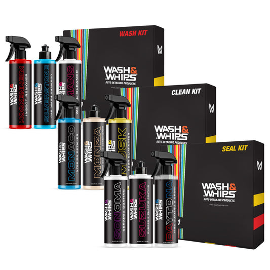 WASH&WHIPS 3-Step Car Care System - Howling Moto