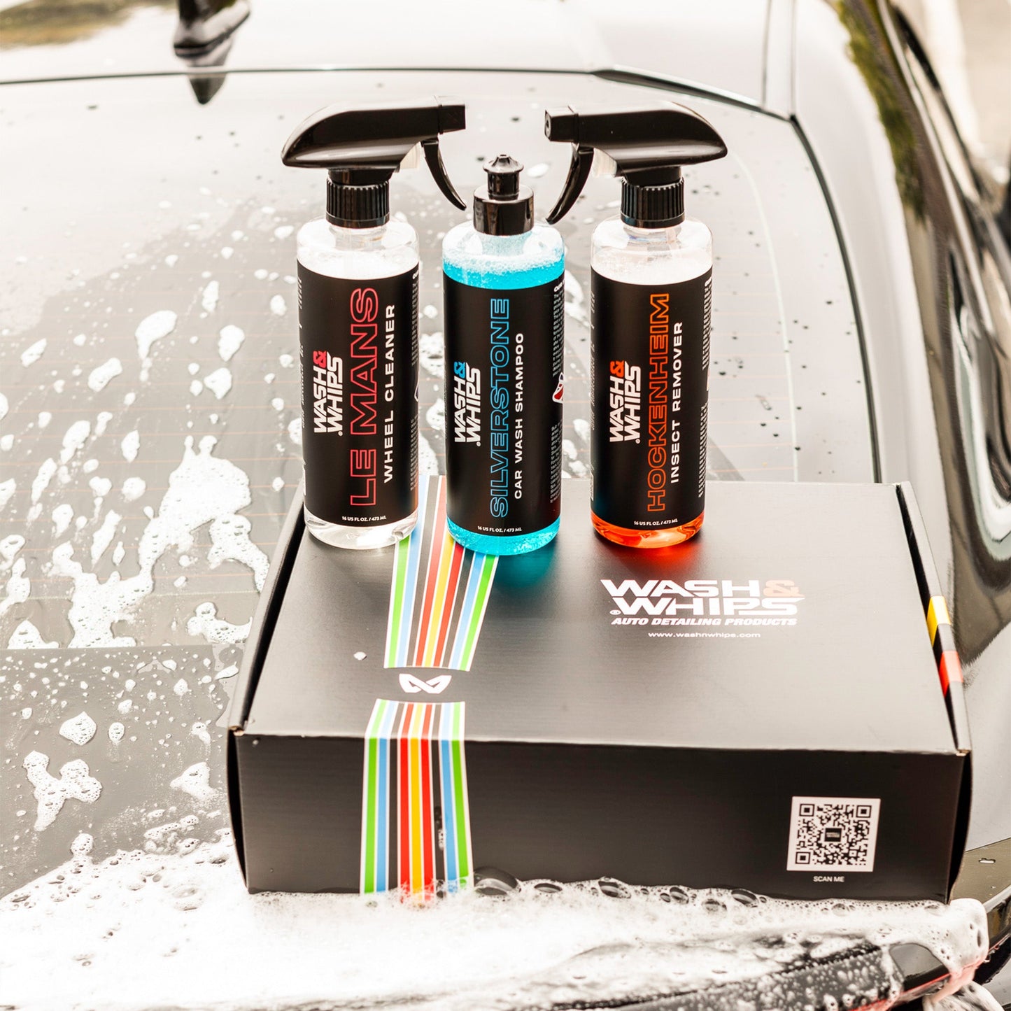 WASH&WHIPS 3-Step Car Care System - Howling Moto