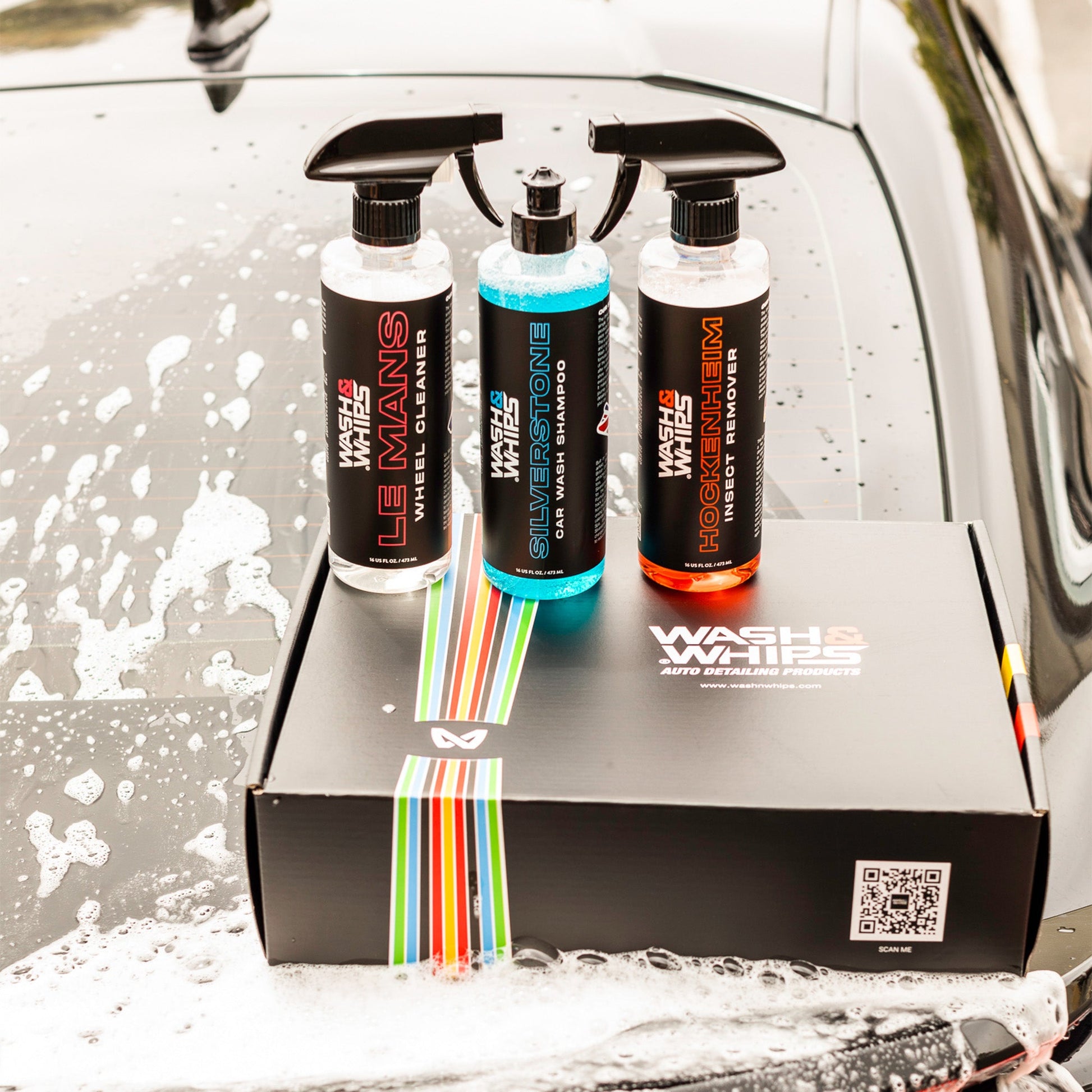 WASH&WHIPS 3-Step Car Care System - Howling Moto