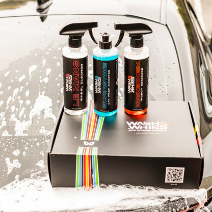 WASH&WHIPS 3-Step Car Care System - Howling Moto