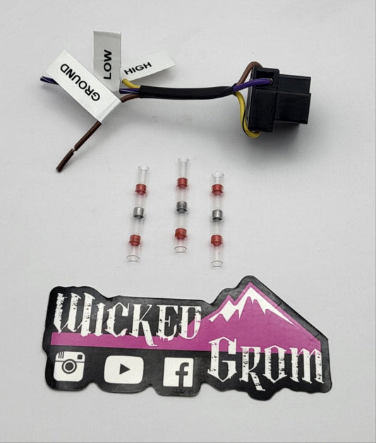 H4 Pigtail Adapter - Howling Moto