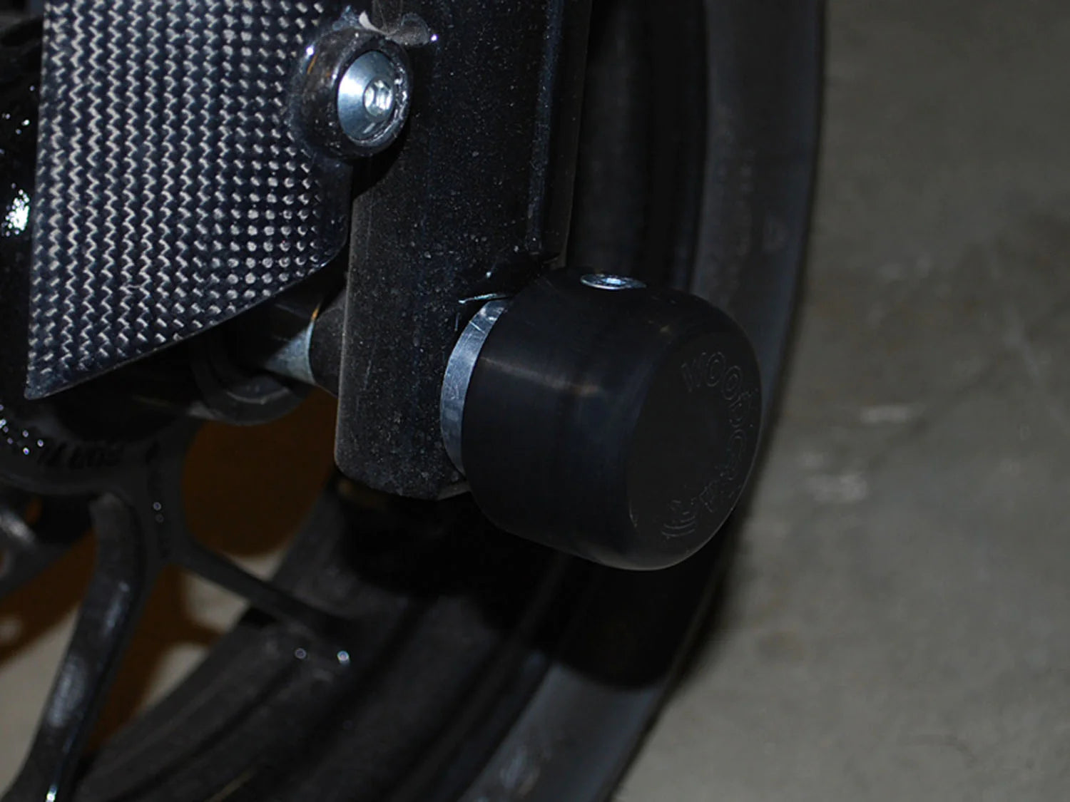 Woodcraft Honda Grom, Kawasaki Z125 Front or Rear Axle Sliders - Howling Moto