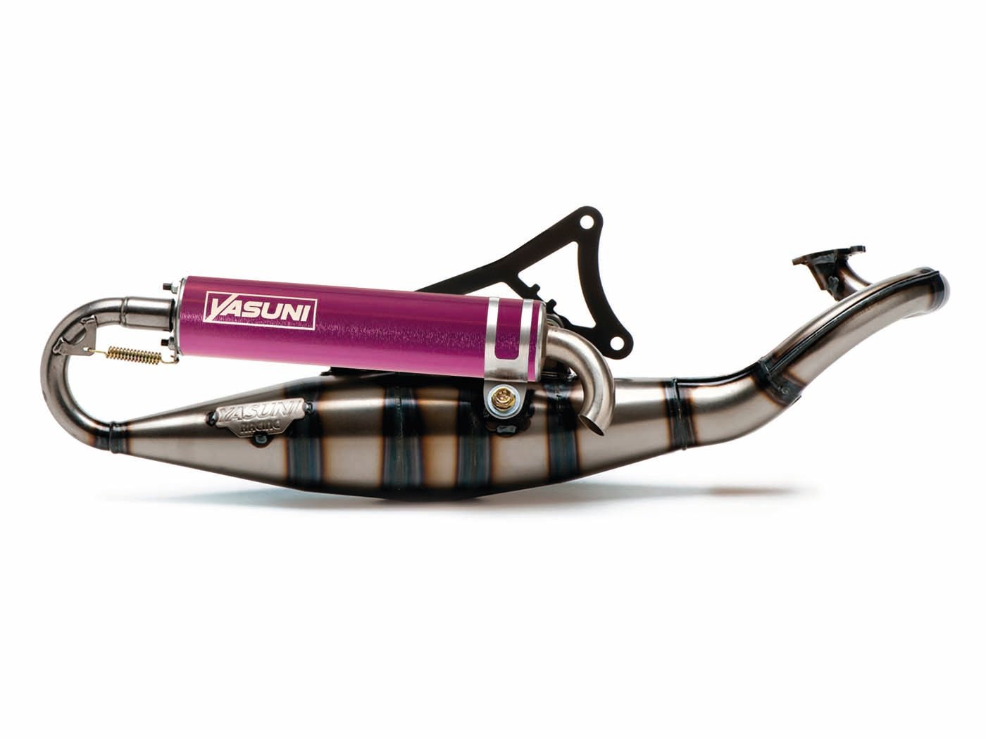 Yasuni R Exhaust Horizontal Minarelli '02-'11 Zuma Bugeye (NEW COLORS!) - Howling Moto