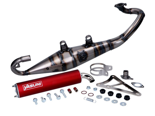 Yasuni R Exhaust Horizontal Minarelli '02-'11 Zuma Bugeye (NEW COLORS!) - Howling Moto